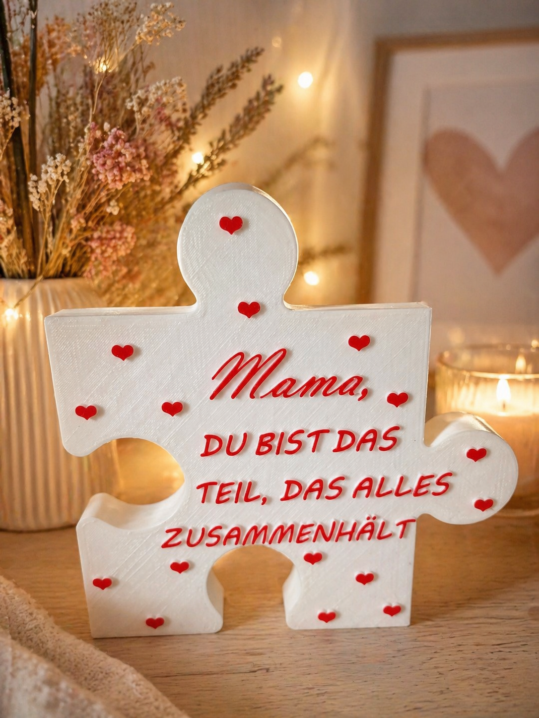 Mama, du bist das Teil, das alles zusammenhält