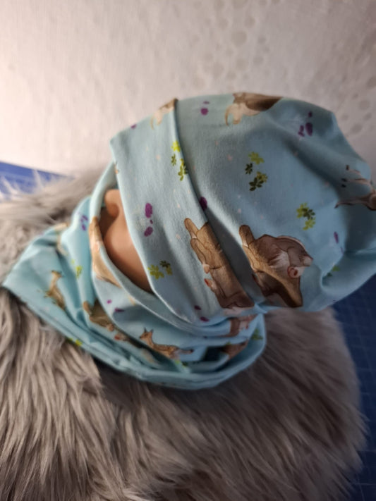 🧣Loop & Mützen Set Pferd🧣
