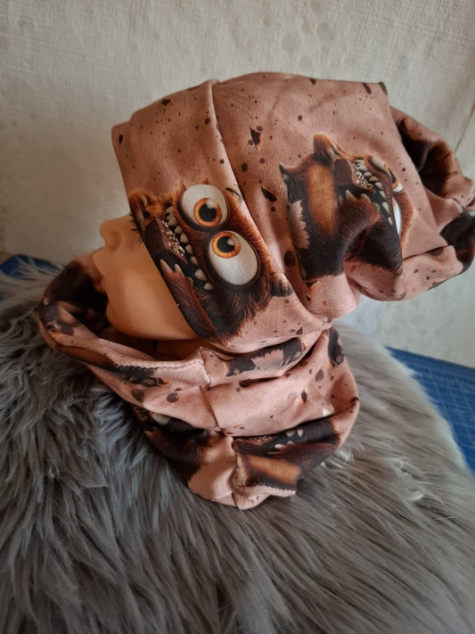 🧣 Loop & Mützen Set Monster🧣