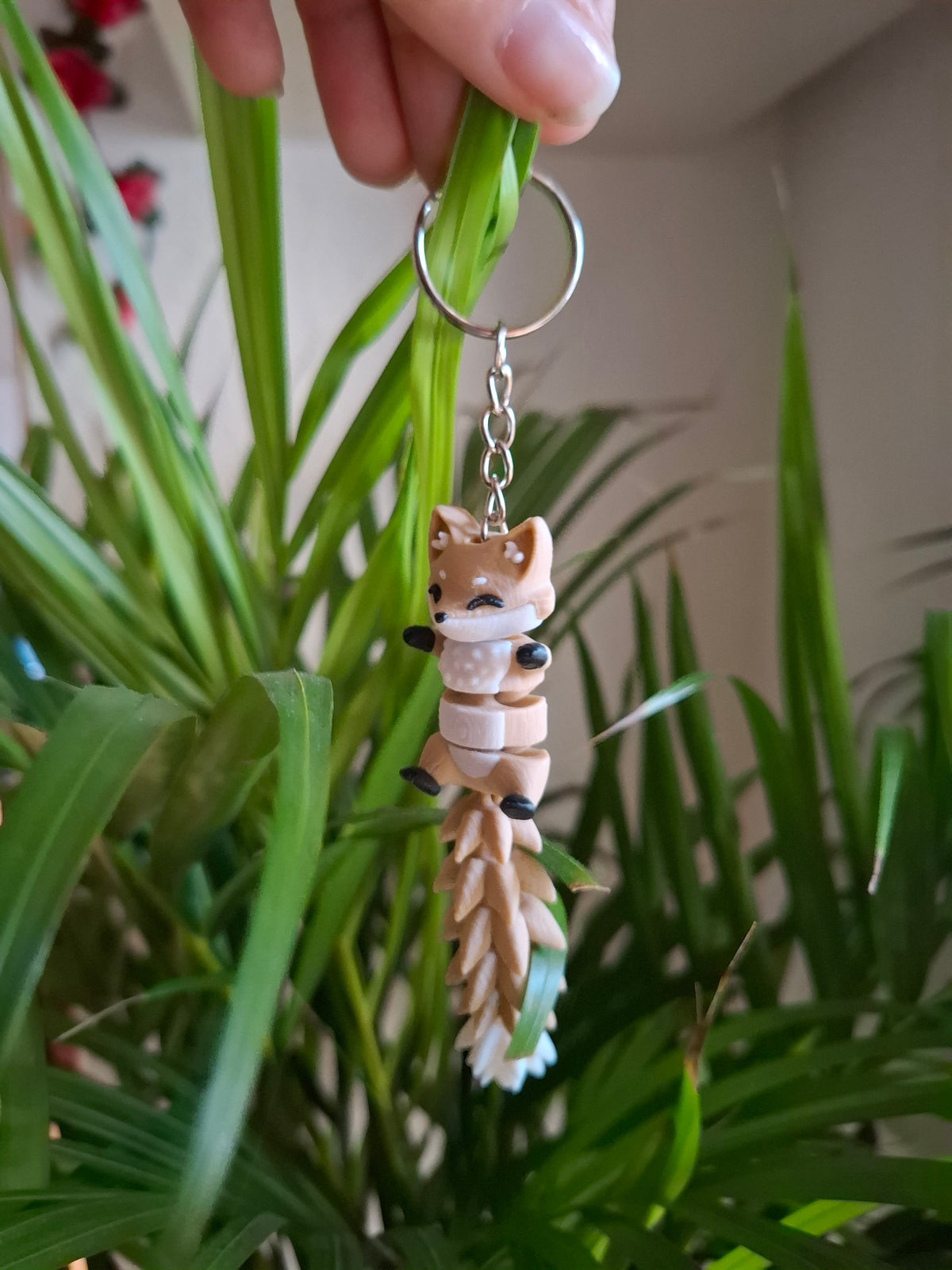 3D-gedruckter Fuchs-Anhänger 🦊