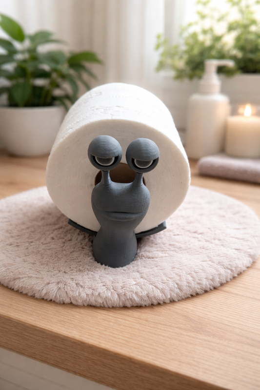 Toilettenpapier Schnegge
